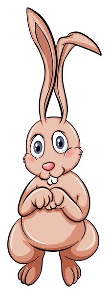 Cartoon rabbit giving thumbs up — Stock Vector © tigatelu #70912009