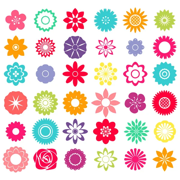 Flores — Vector de stock