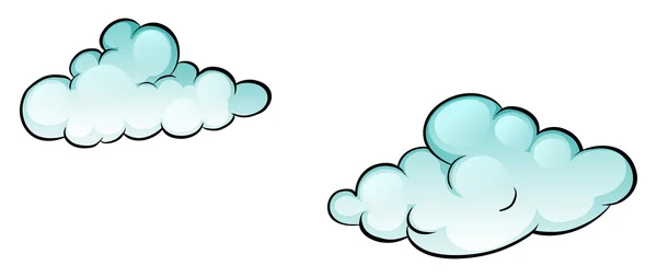 Wolken — Stockvektor