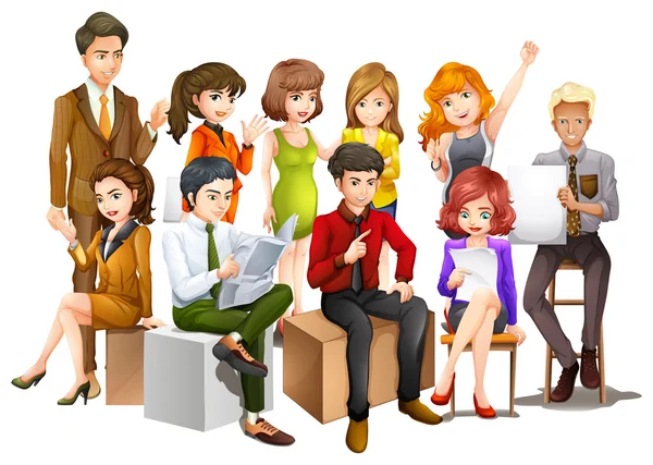 People — Stock Vector