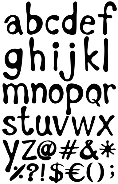 Alphabets — Stockový vektor