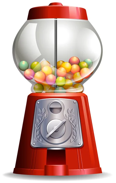 Candy gép — Stock Vector