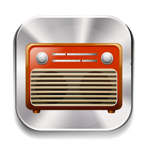 Radio. — Vector de stock