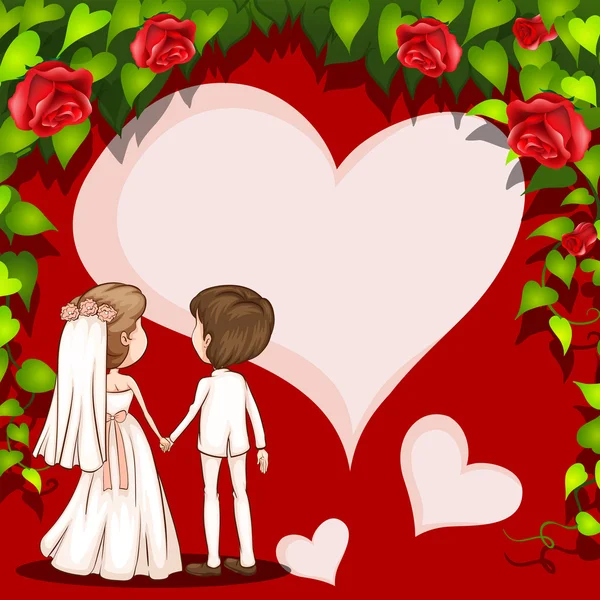 Boda — Vector de stock