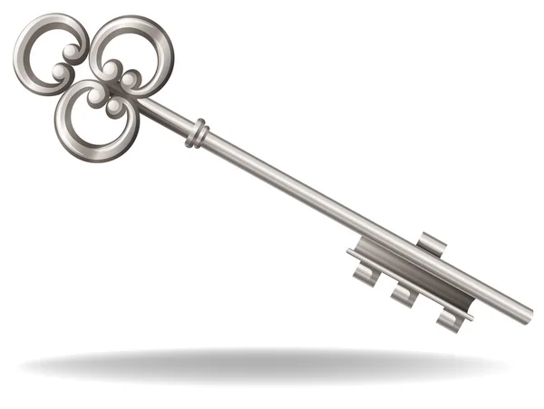 Винтажный ключ — стоковый вектор