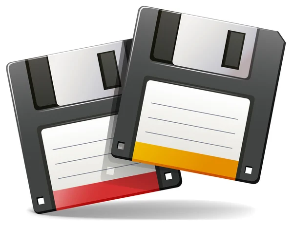 Floppy disk — Stockový vektor