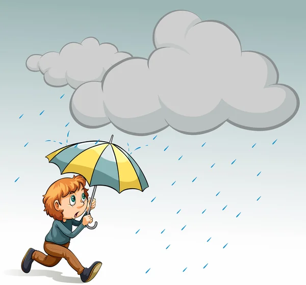 Déšť — Stockový vektor