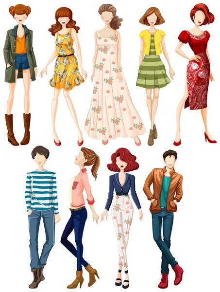 Fashion — Stock Vector