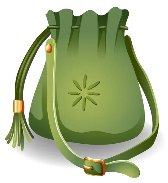 Borsa verde — Vettoriale Stock