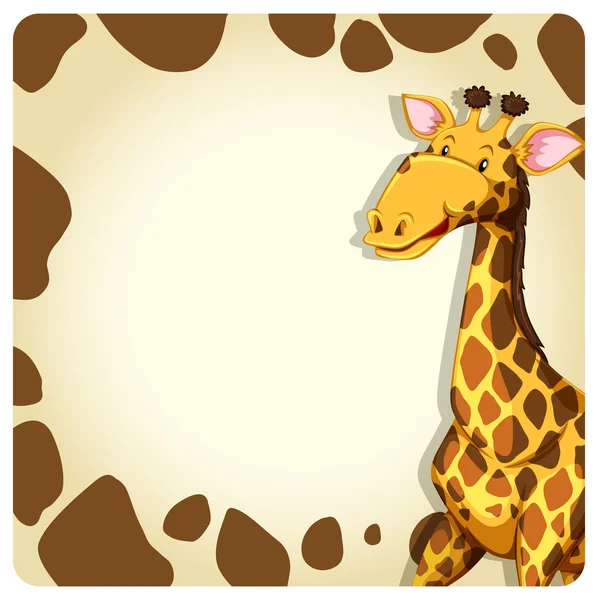 Giraffe — Stockvektor