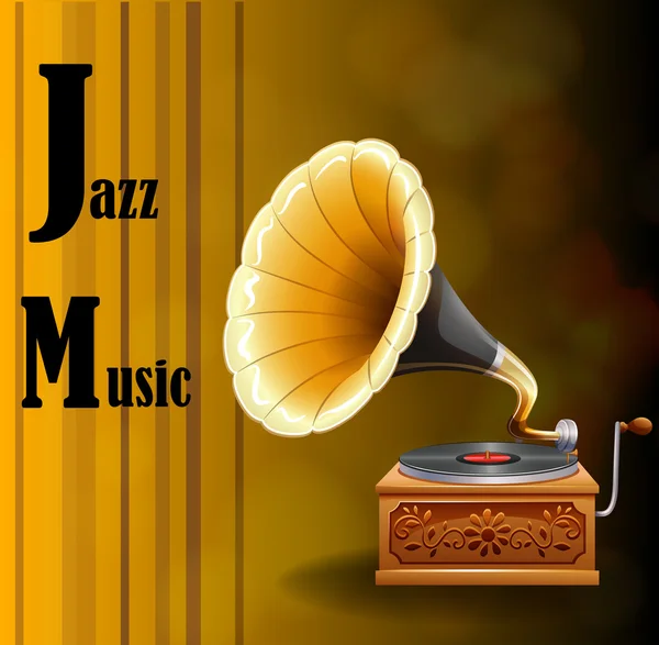 Jazz music — Stock Vector