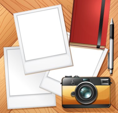 kamera ve fotoğraf çerçeveleri