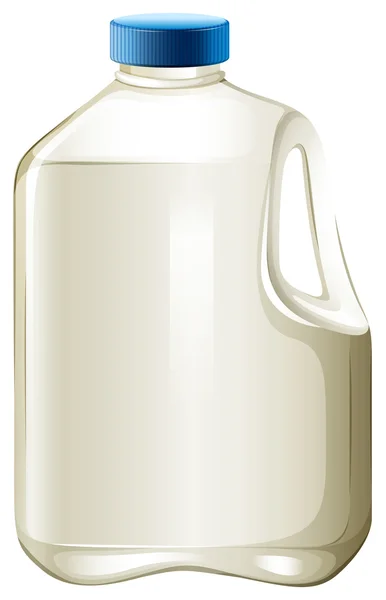 Garrafa de leite — Vetor de Stock