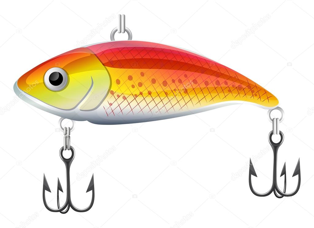 Fishing lur Stock Vector by ©blueringmedia 77918184