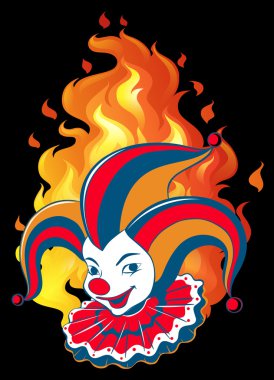 Siyah alevli joker