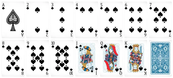 Poker kaarten — Stockvector