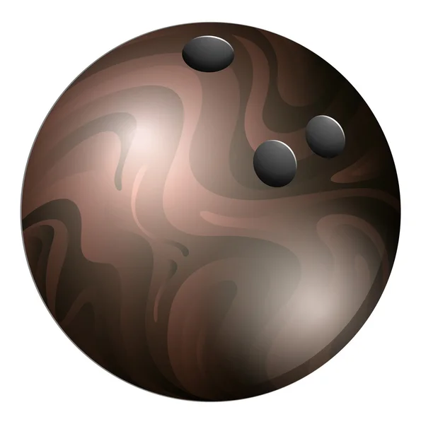 Palla da bowling — Vettoriale Stock