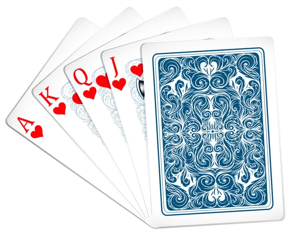 Poker Kartları — Stok Vektör