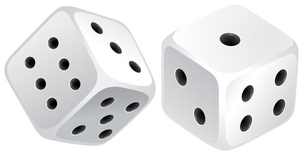 White dices