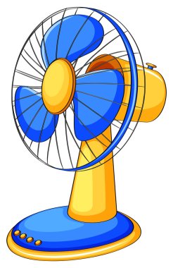 Close up electronic fan clipart