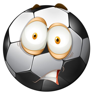 Yüz şok edici ile futbol