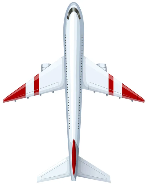 Modernes Design des Flugzeugs — Stockvektor