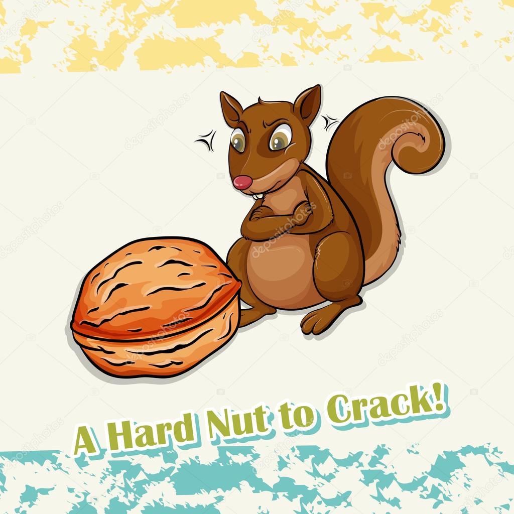 Idiom hard nut to crack
