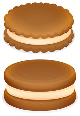 Kremalı Sandviç kurabiye