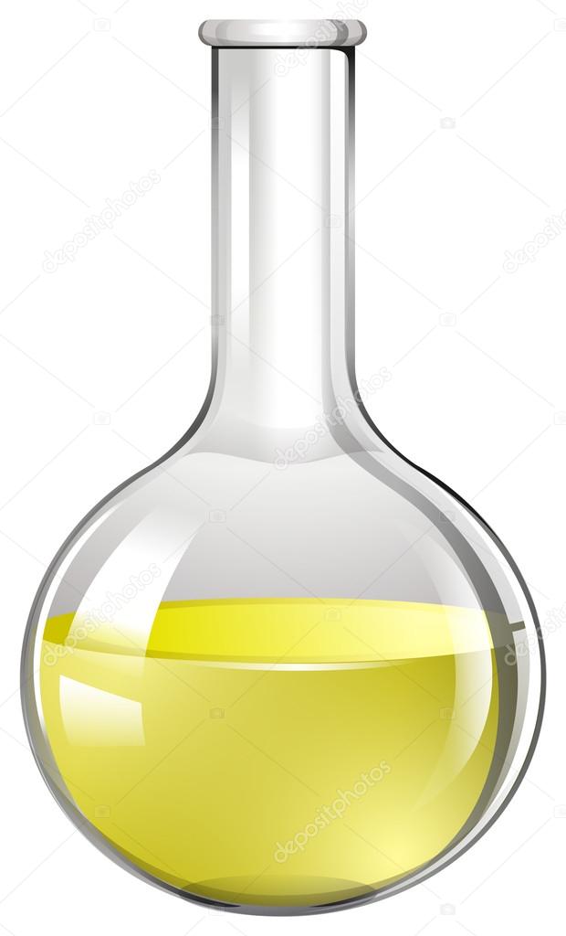 Yellow liquid in test tube