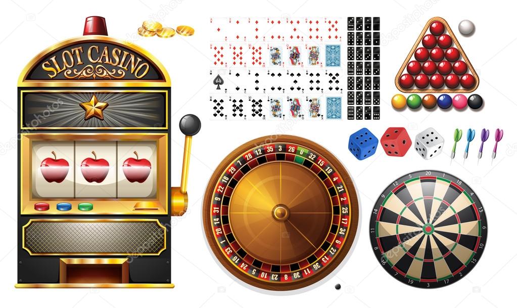 Casino machines and games