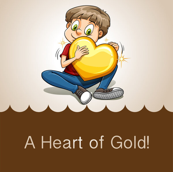 Дурацкое золотое сердце
