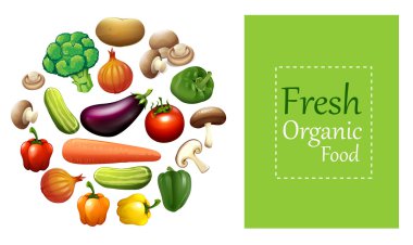 Karışık sebze ve işareti