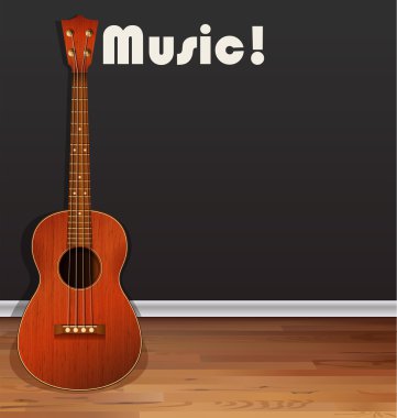 Yerdeki klasik gitar