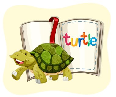 Yürüyen Kaplumbağa ve bir kitap