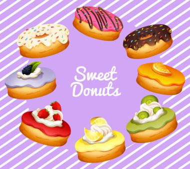 Donuts farklı lezzet