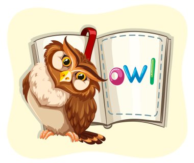 Şirin baykuş ve bir kitap