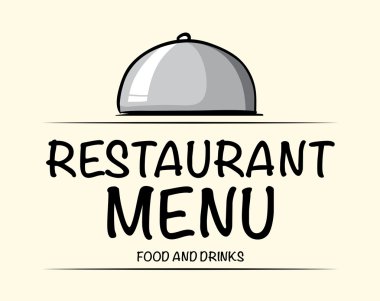 Restoran Menü ile logo tasarımı