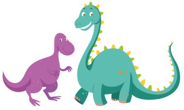 Sauropods büyük ve küçük bir