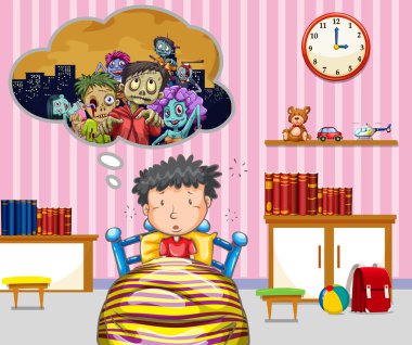 Küçük çocuk kabus