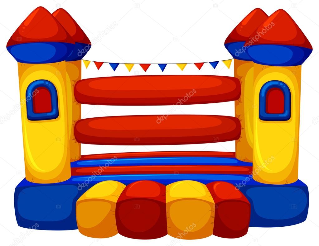 Jumping castle with no children