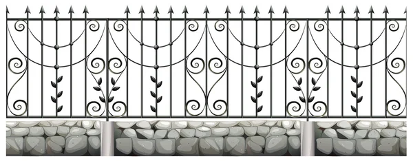 Sorunsuz metale çit tasarım