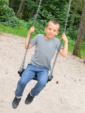 Komik çocuk iyi eğlenceler