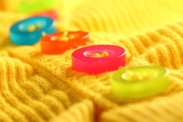 Botões de resina colorida — Fotografia de Stock