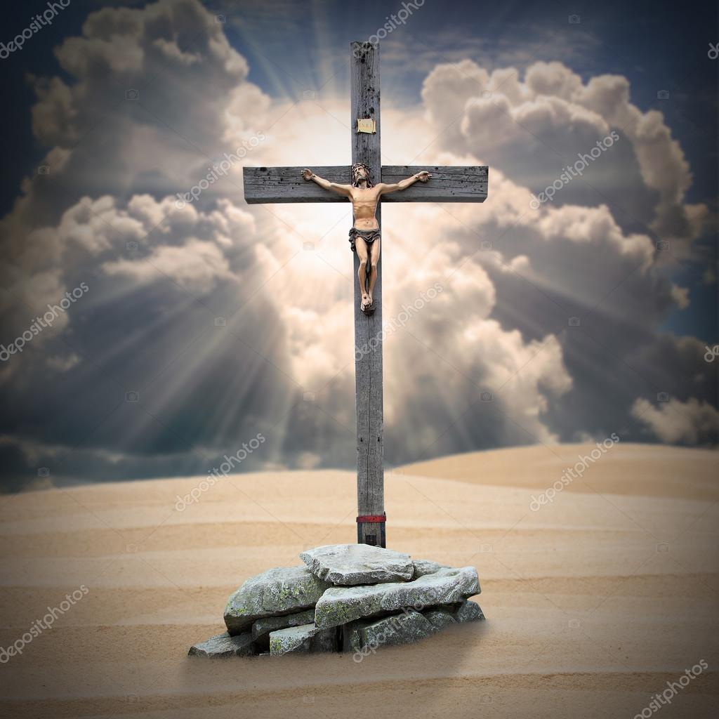 Jesus Kristus på korset. – stockfoto © vladvitek #65960541, image size:1024x1024