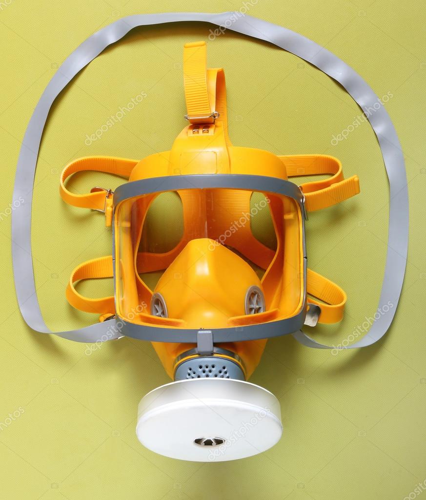 Download Yellow Gas Mask Yellow Gas Mask Stock Photo C Vladvitek 65966873 PSD Mockup Templates