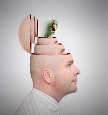 Ruh sağlığı konsepti.