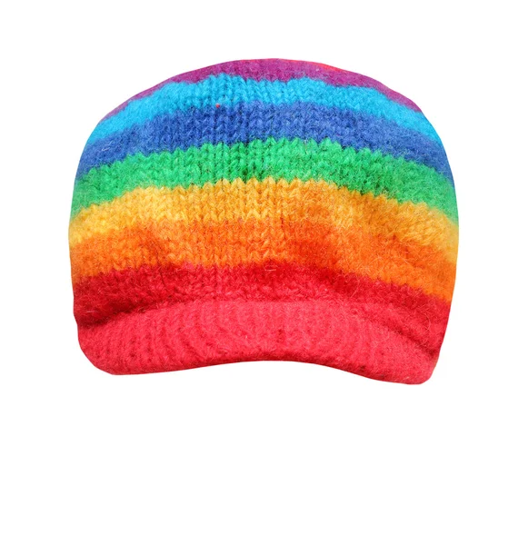 Rainbow rasta cap — Stock Photo, Image