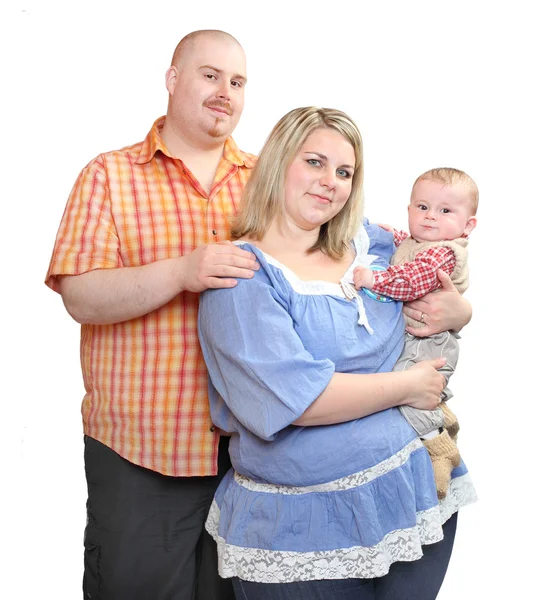 Happy family together. — Stock Photo, Image