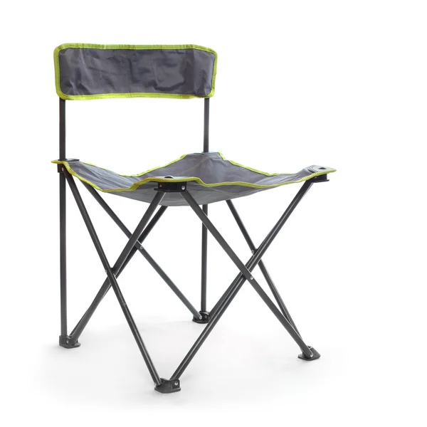 Camping cadeira vista — Fotografia de Stock