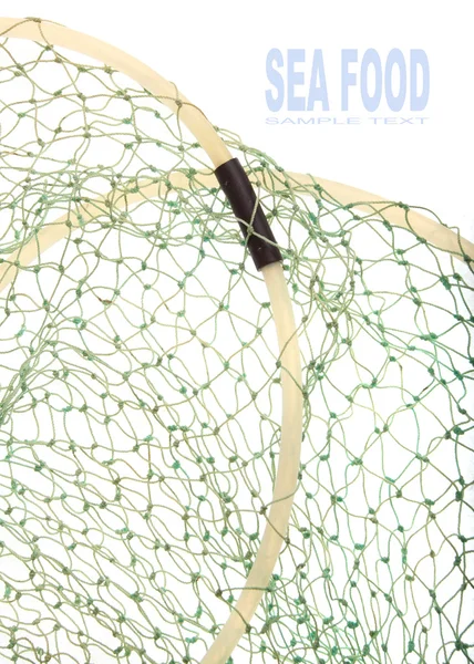 Fishing net with space for your text — Stock Photo, Image